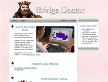 Tablet Screenshot of bridgedoctor.com